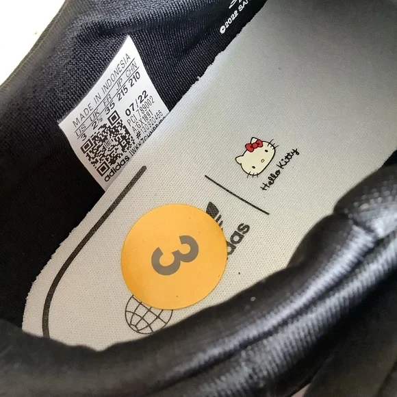 ADIDAS HELLO KITTY ORIGINALS FLEX SHOES new without  box‎ sz 3 - Picture 2 of 10